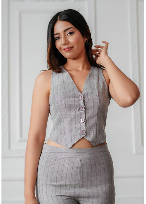 LILY ASH WAIST COAT
